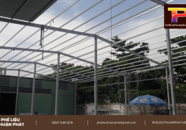 Phế Liệu Thuận Phát thu mua khung nhà tiền chế tận nơi trong ngày