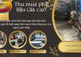 Thu Mua Phế Liệu Giá Cao Tận Nơi – Cập Nhật Bảng Giá Hôm Nay