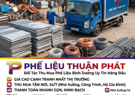 Thu Mua Phế Liệu Bình Dương Giá Cao - Tận Nơi, Hoa Hồng Hấp Dẫn