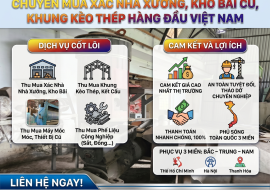 Thu Mua Xác Xưởng Giá Cao Toàn Quốc - Thanh Toán Nhanh
