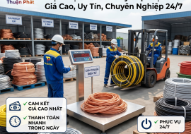 Thu Mua Dây Cáp Điện Cũ Giá Cao Toàn Quốc - Thu Mua Tận Nơi 24/7
