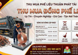 Thu Mua Phế Liệu Đức Hòa Long An Giá Cao - Tận Nơi, Cân Đúng