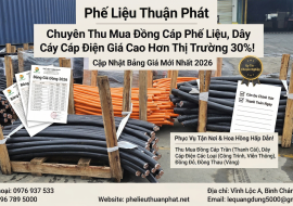 Thu Mua Phế Liệu Đồng Giá Cao - Thu Mua Tận Nơi 24/7