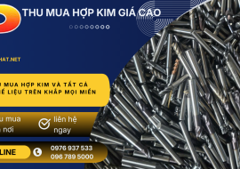 Thu Mua Mũi Khoan Hợp Kim Cũ Giá Cao Toàn Quốc - Tận Nơi 24/7