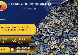 Đại Lý Thu Mua Lưỡi Dao Hợp Kim Cũ, Mảnh Dao Tiện CNC Giá Cao