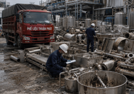 Vì sao inox lẫn tạp chất thường bị trừ giá mạnh khi thanh lý 