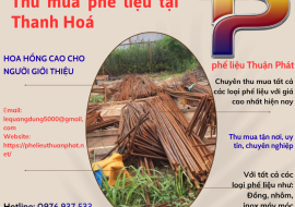 Thu Mua Phế Liệu Tại Thanh Hóa Giá Cao – Thu Mua Tận Nơi