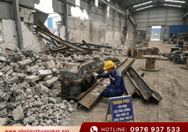 Thuận Phát thu mua xác nhà xưởng, công trình tháo dỡ