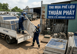 Thu mua tấm pin mặt trời cũ số lượng lớn giá cao