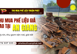 Thu mua phế liệu giá cao tại An Giang - Uy tín, thu gom tận nơi, giá tốt