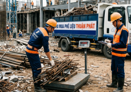 Thu Mua Sắt Vụn Công Trình - Giá Tốt Tận Nơi