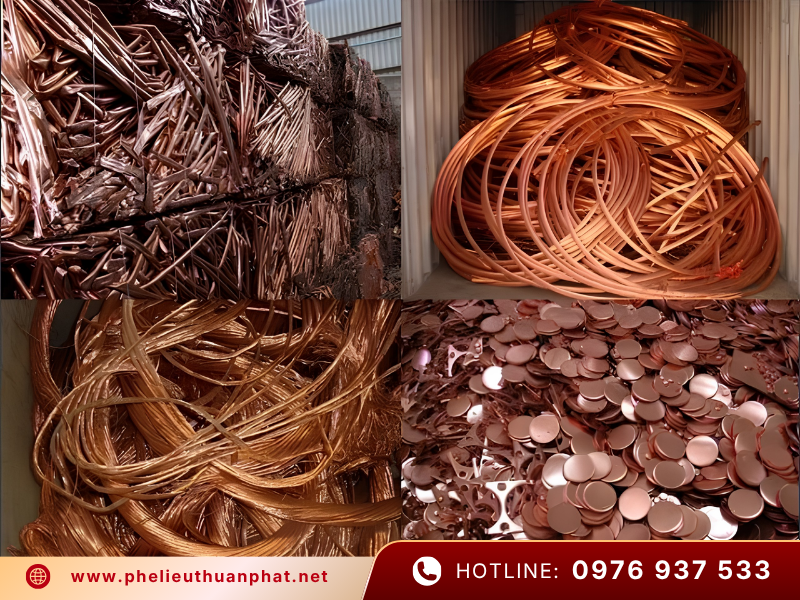 Thuận Phát chuyên thu mua phế liệu đồng tận nơi giá tốt uy tín