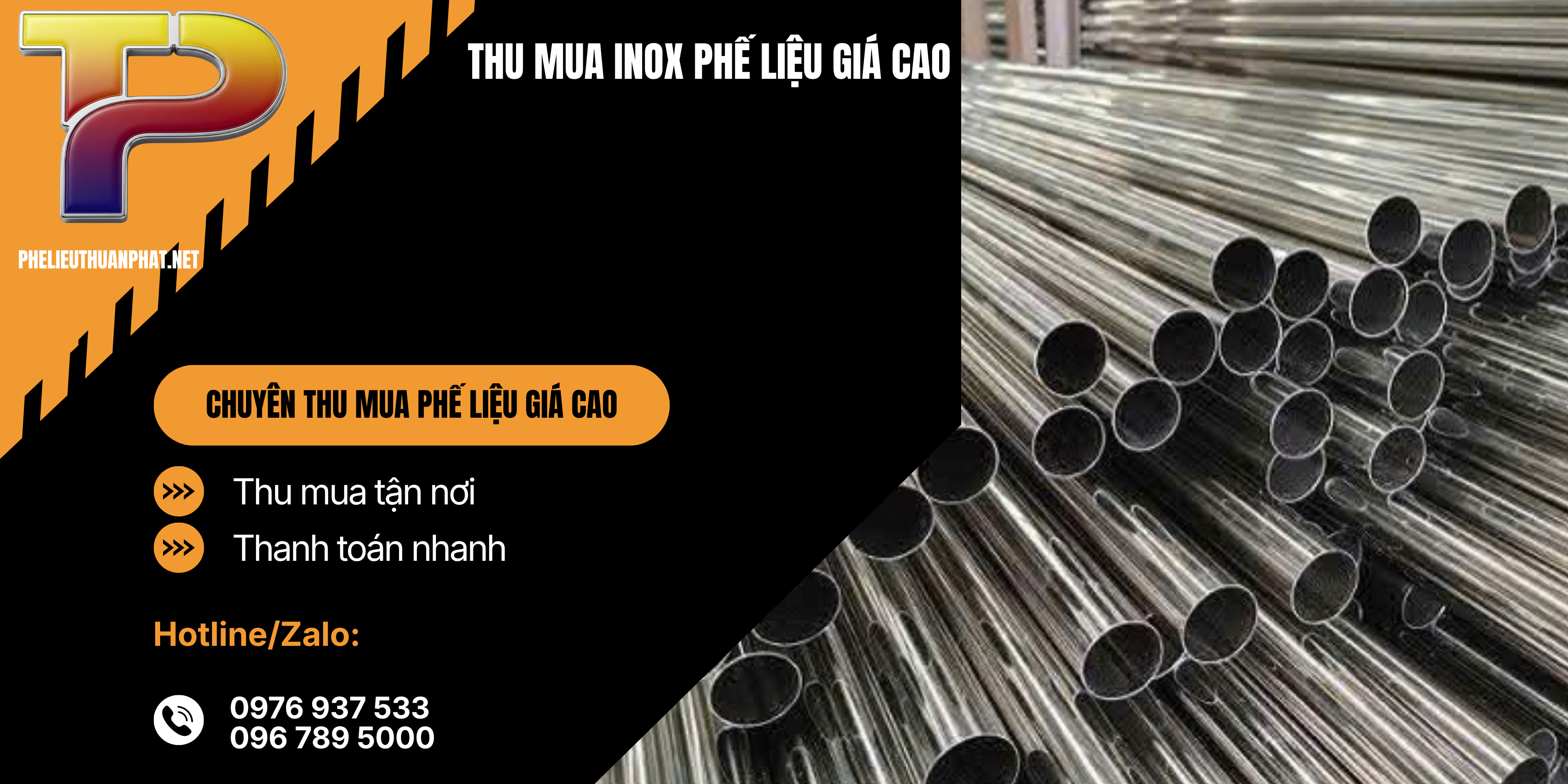 Thu Mua Phế Liệu Inox 304 Giá Cao Toàn Quốc | Tận Nơi, Báo Giá Ngay