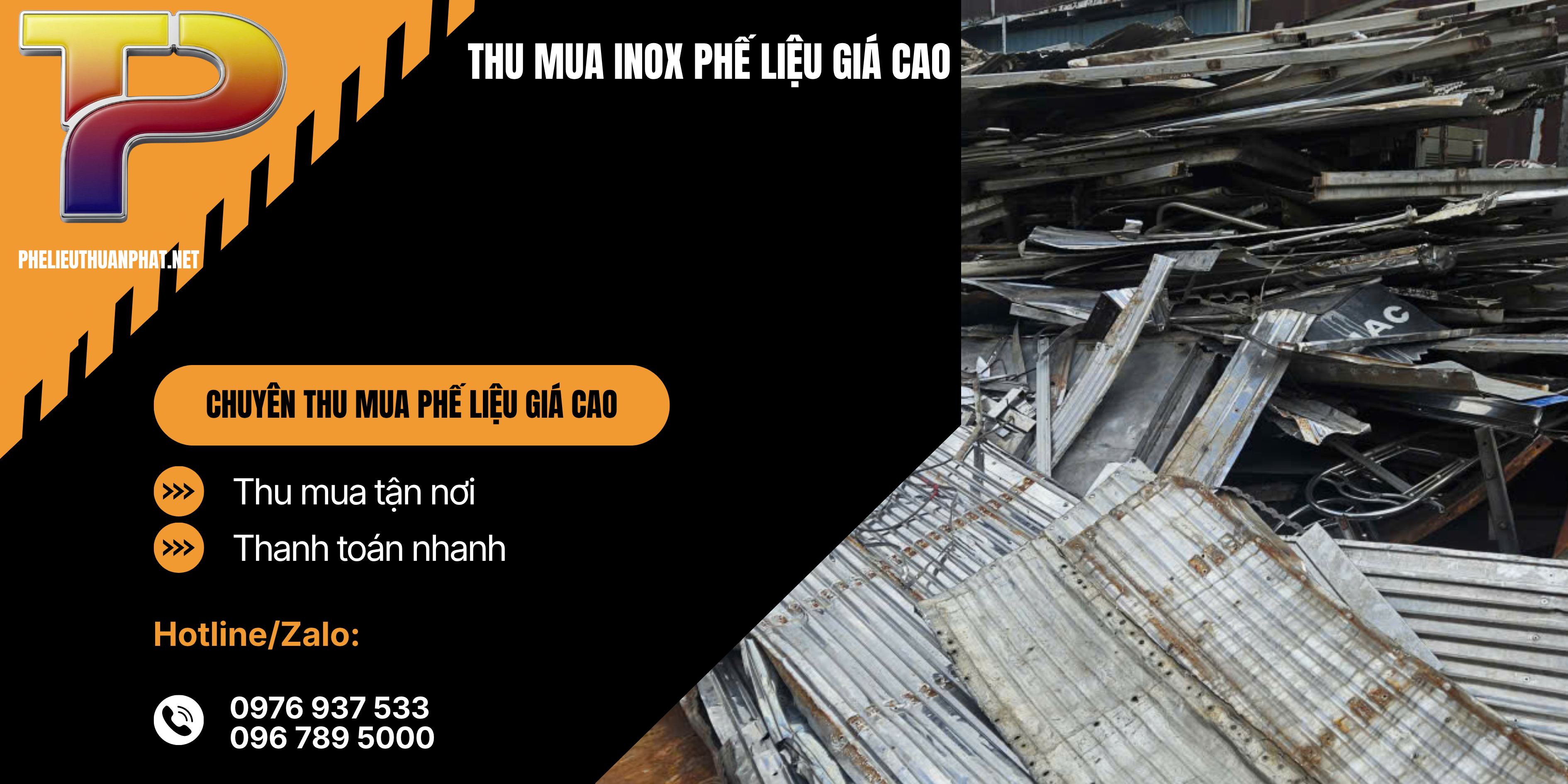 Thu Mua Inox Phế Liệu 201 Giá Cao Toàn Quốc - Thu Mua Tận Nơi