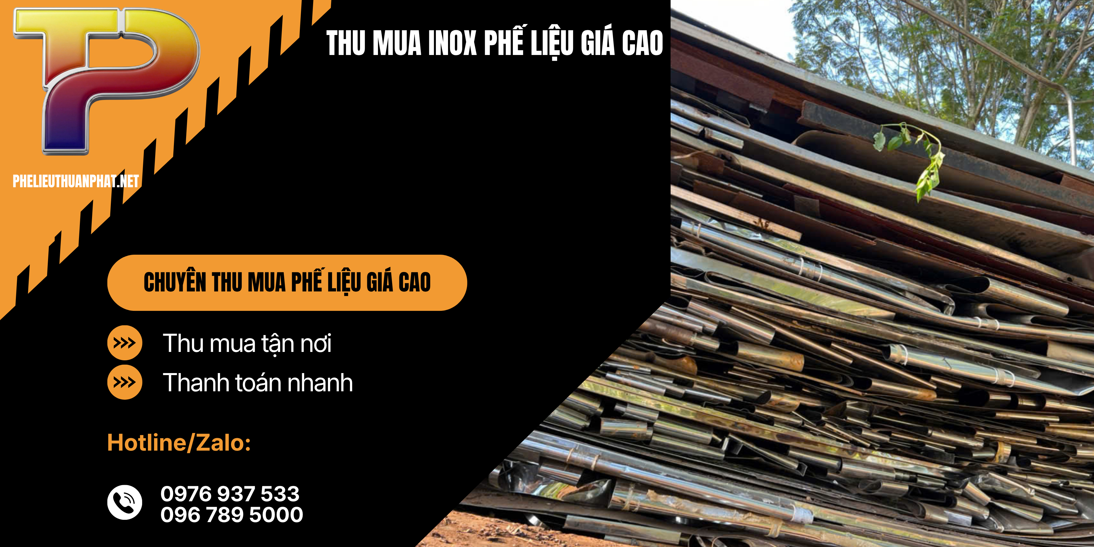 Thu mua inox phế liệu giá cao