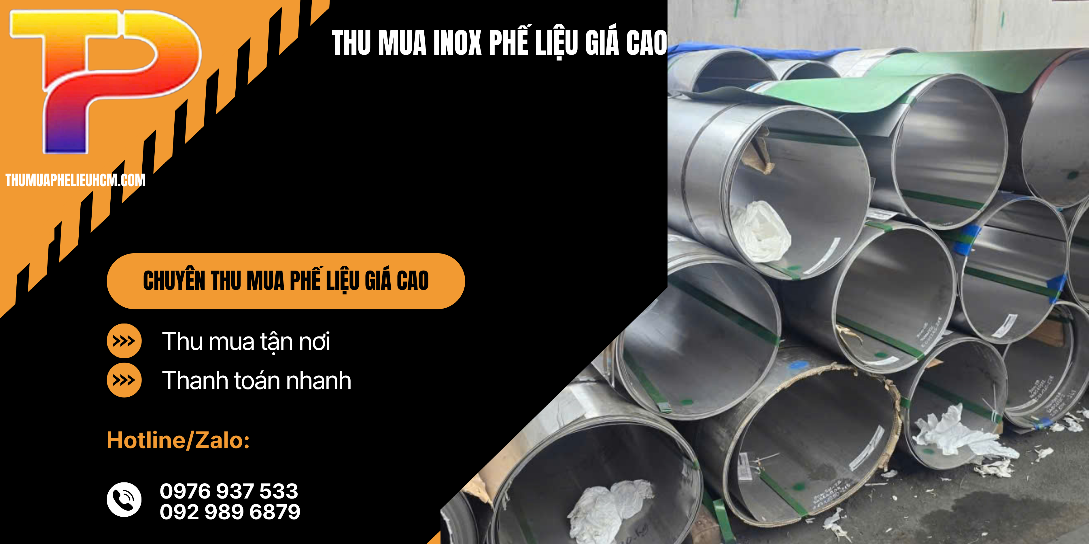 Thu mua inox phế liệu 304 giá cao