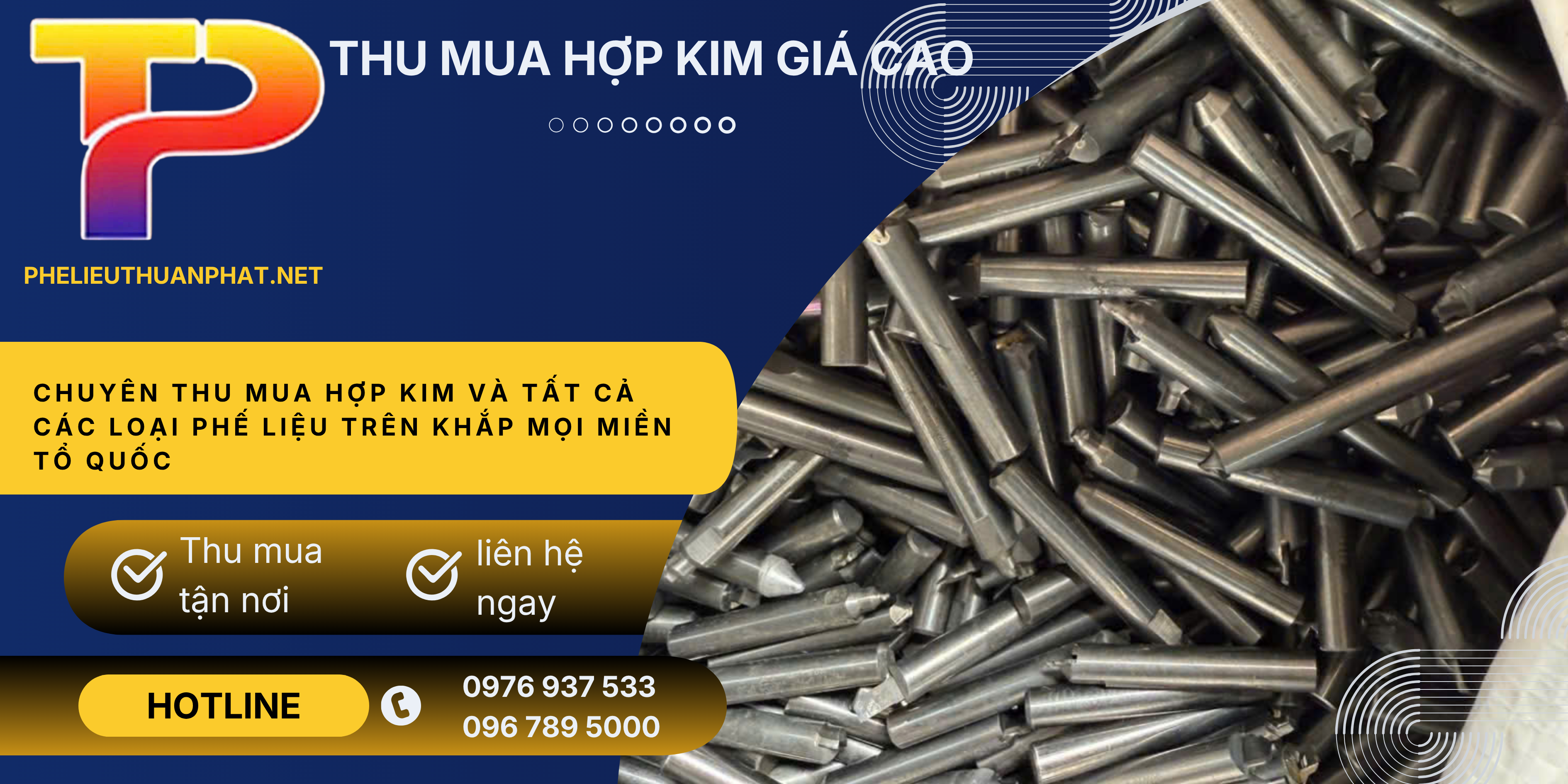 Thu mua mũi khoan hợp kim cũ