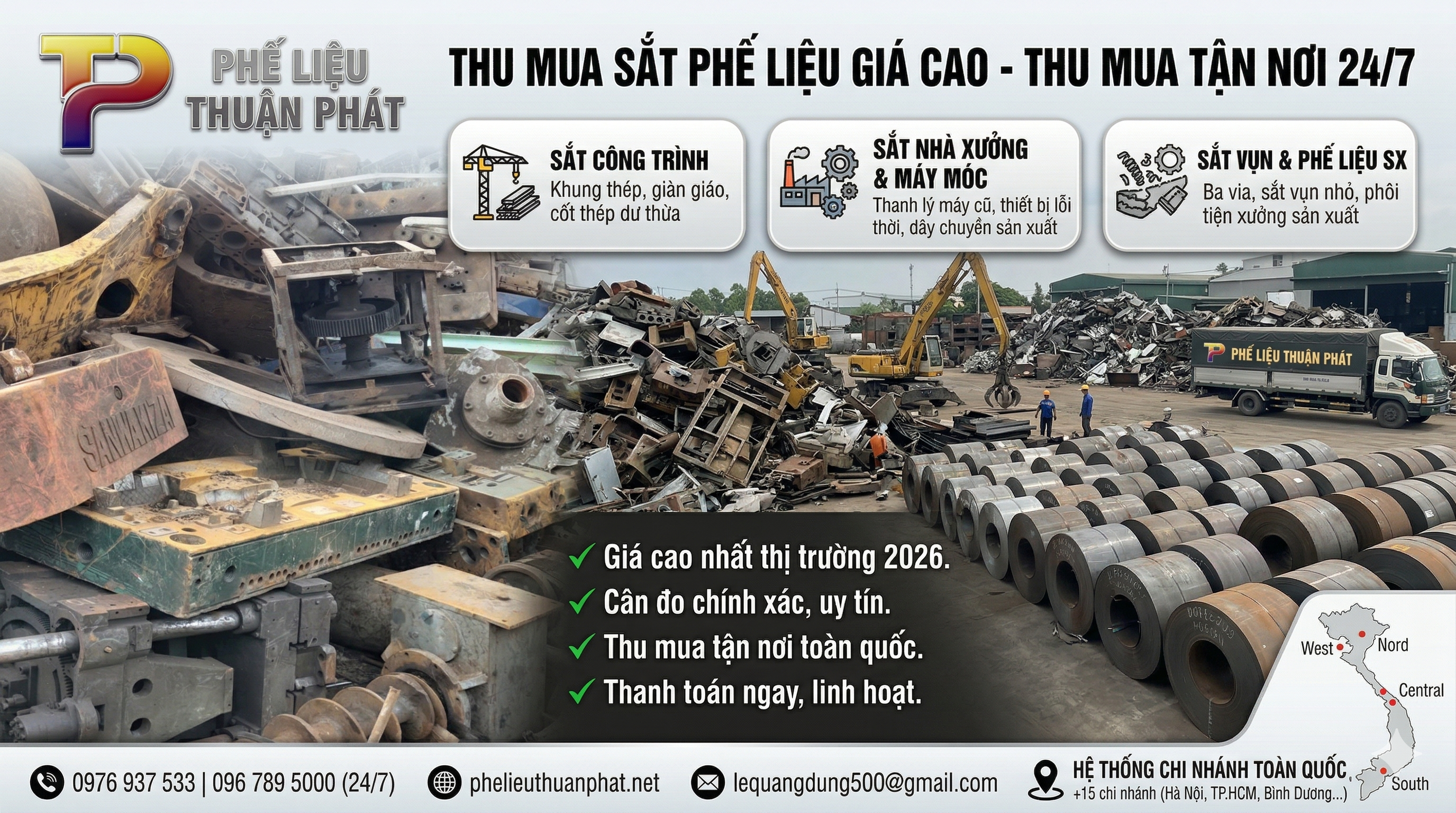 Thu mua phế liệu giá cao