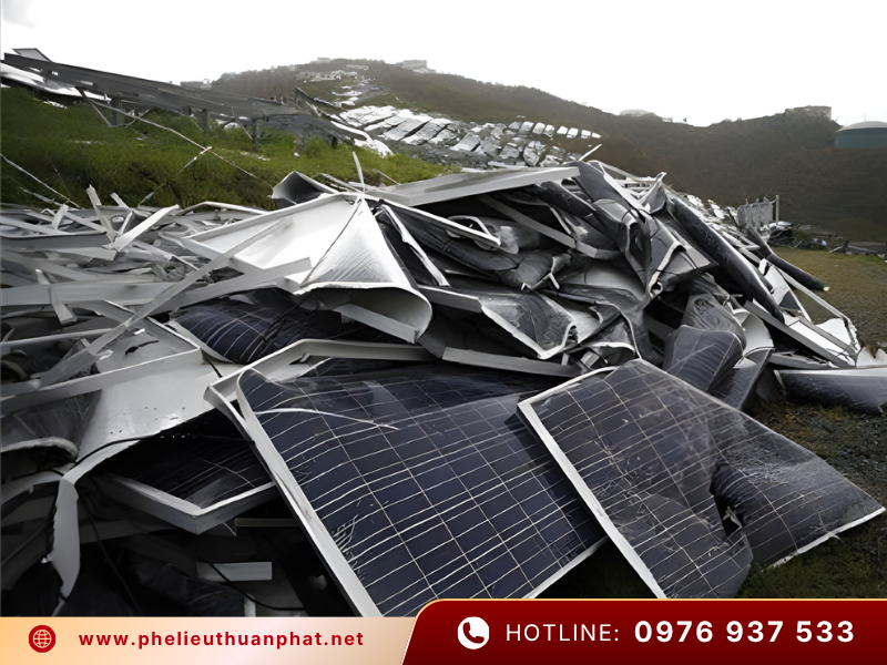 Thu mua tấm pin mặt trời cũ số lượng lớn giá cao uy tín toàn quốc