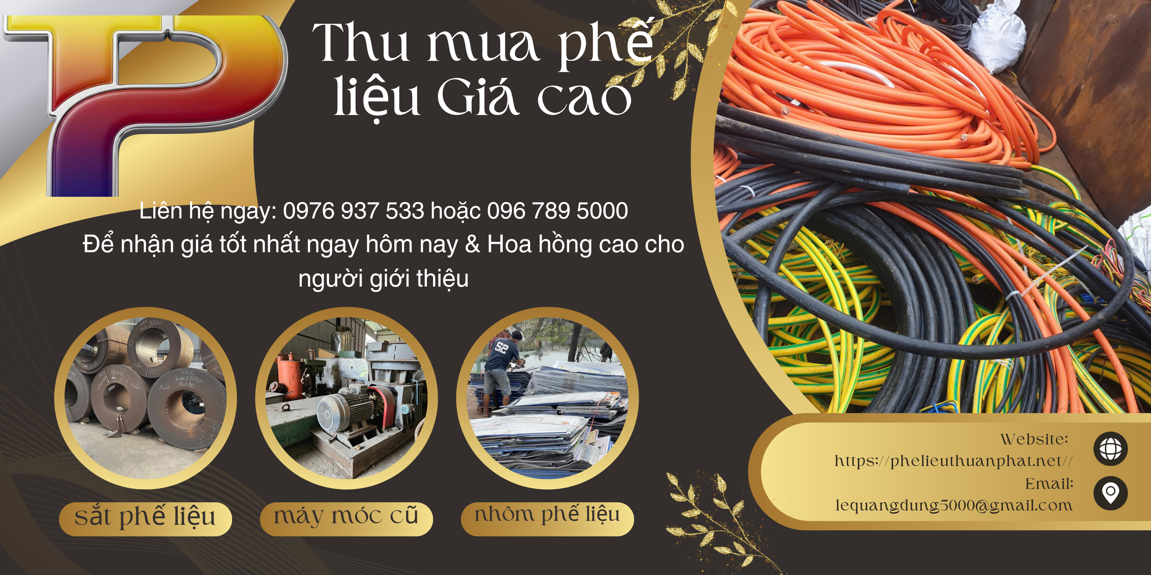 Thu mua dây cáp điện phế liệu giá cao
