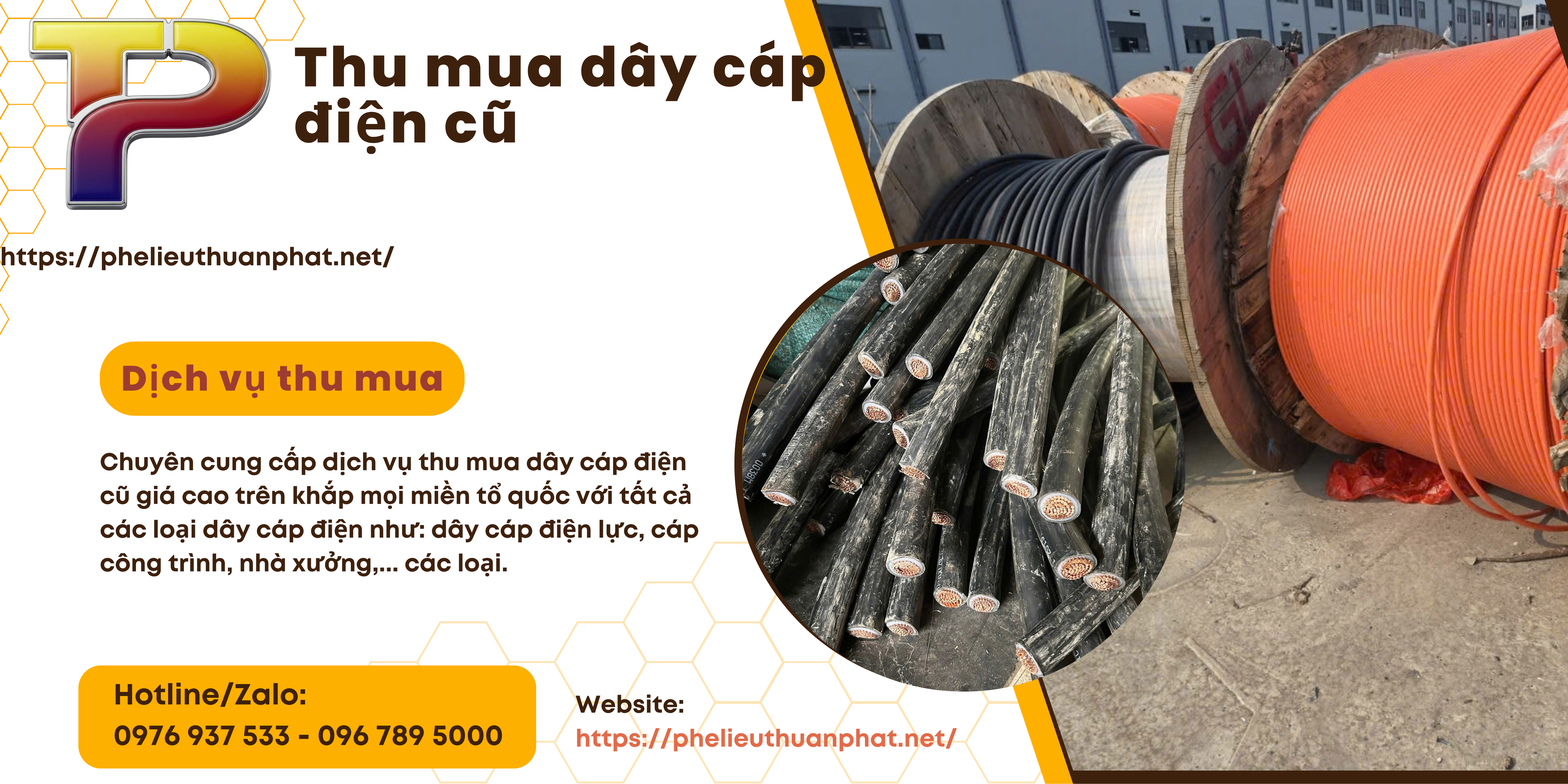 Thu Mua Dây Cáp Điện Phế Liệu Giá Cao, Tận Nơi, Giá Tốt Nhất