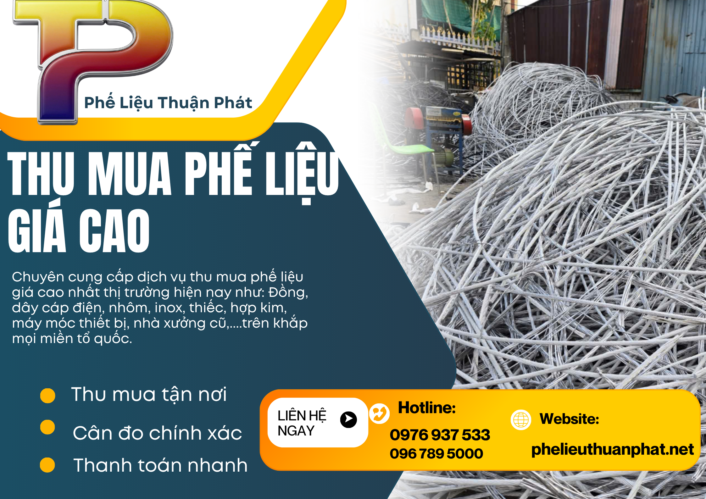 Thu mua nhôm phế liệu giá cao