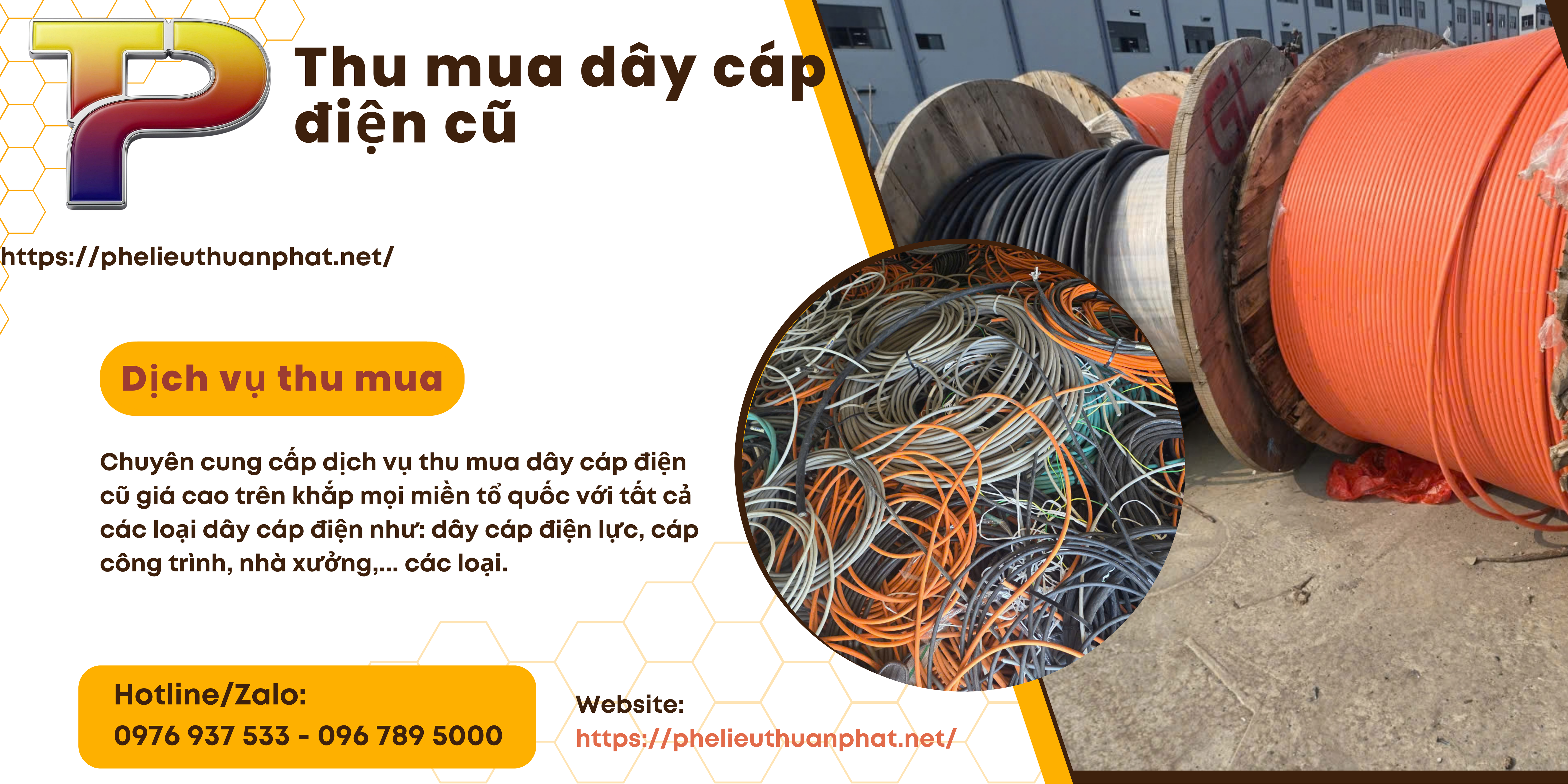 Thu mua dây điện thanh lý giá cao