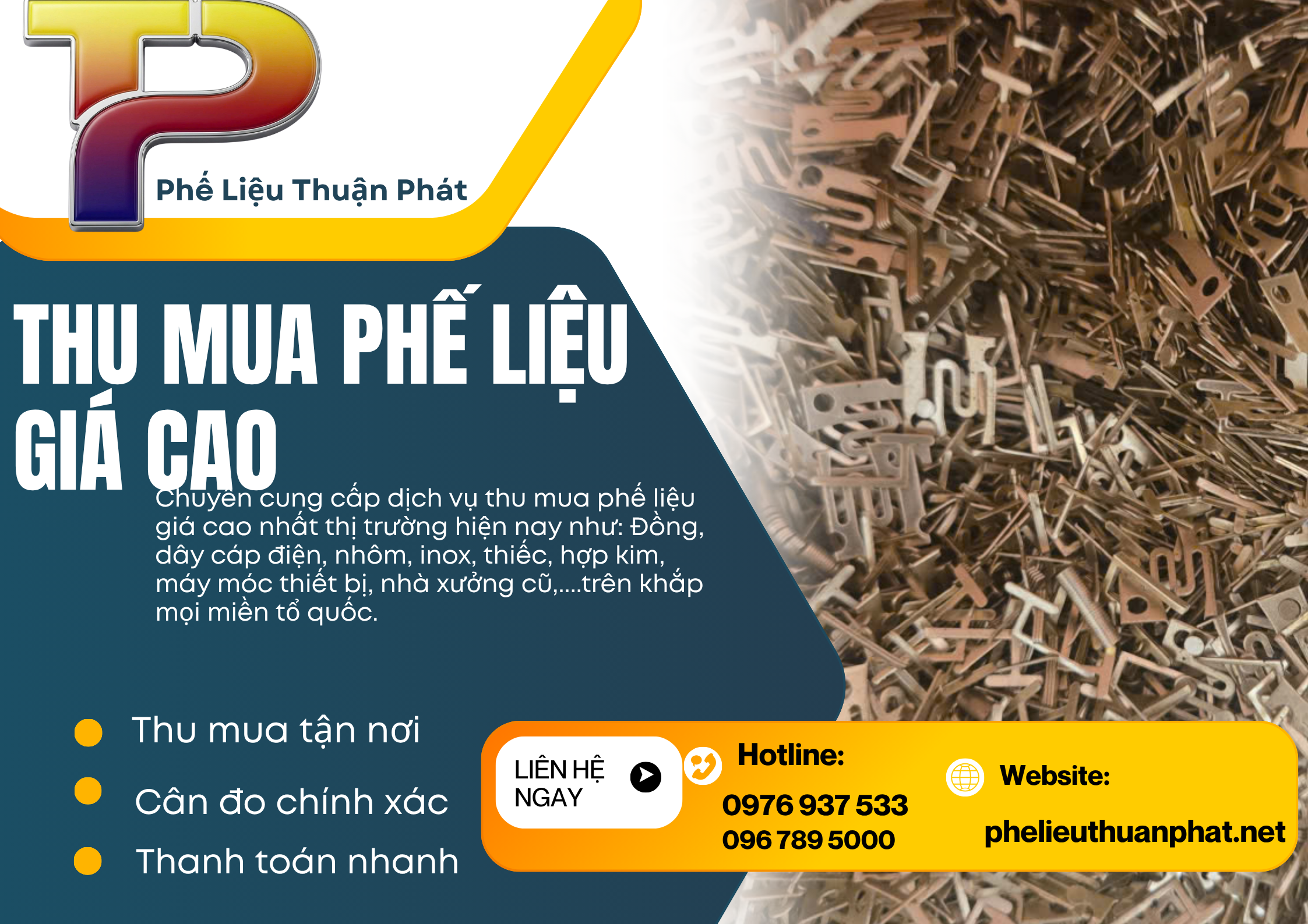 Thu mua đồng phế liệu giá cao