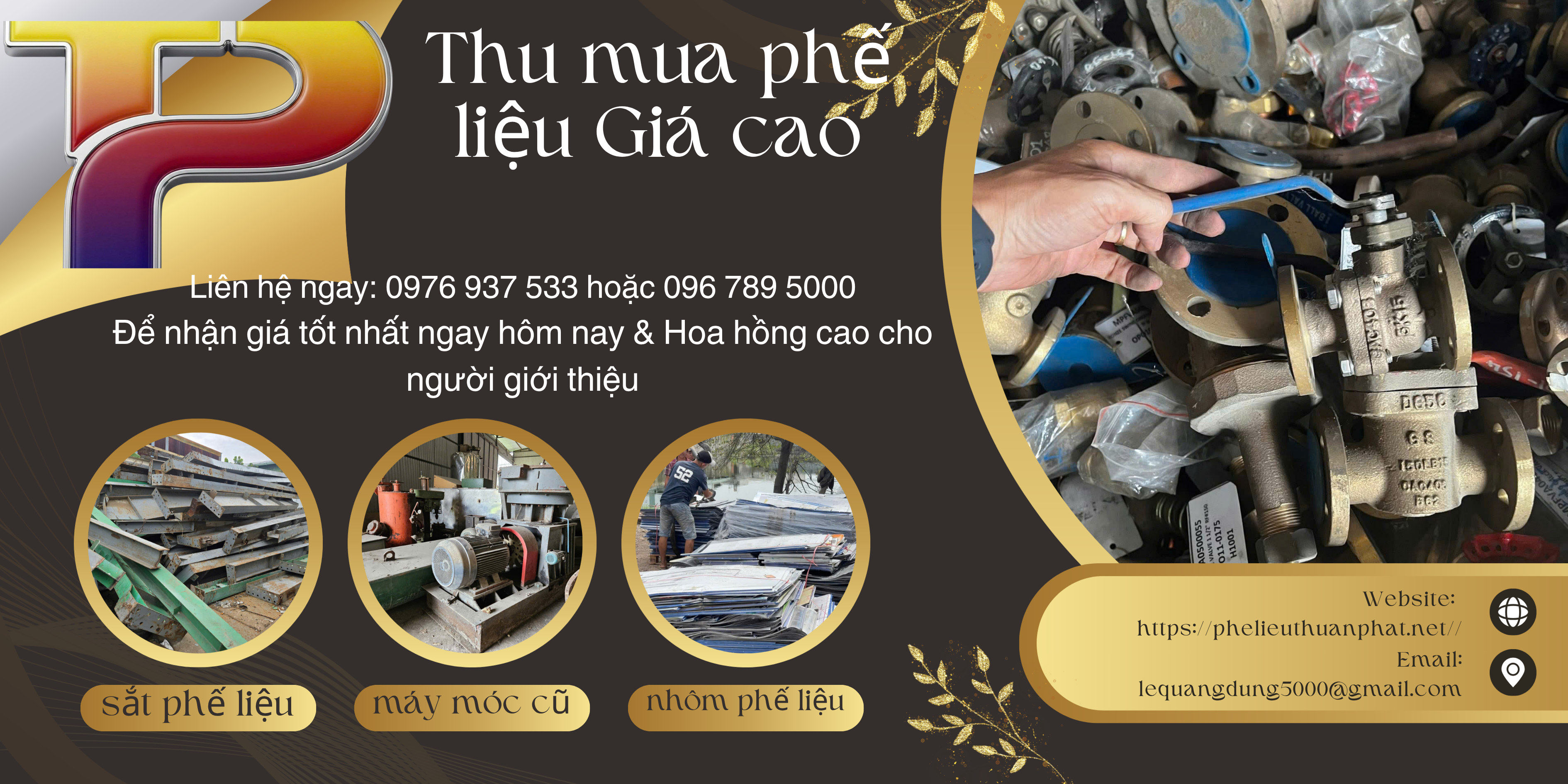 Thu Mua Đồng Thau (Đồng Vàng) Phế Liệu Giá Cao Toàn Quốc