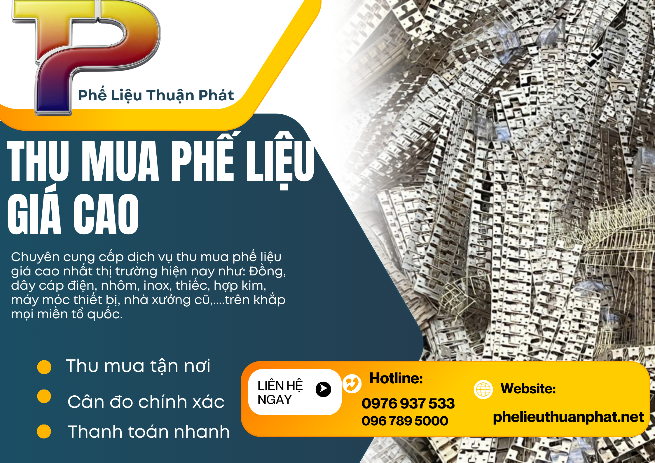 Thu mua đồng thau phế liệu giá cao