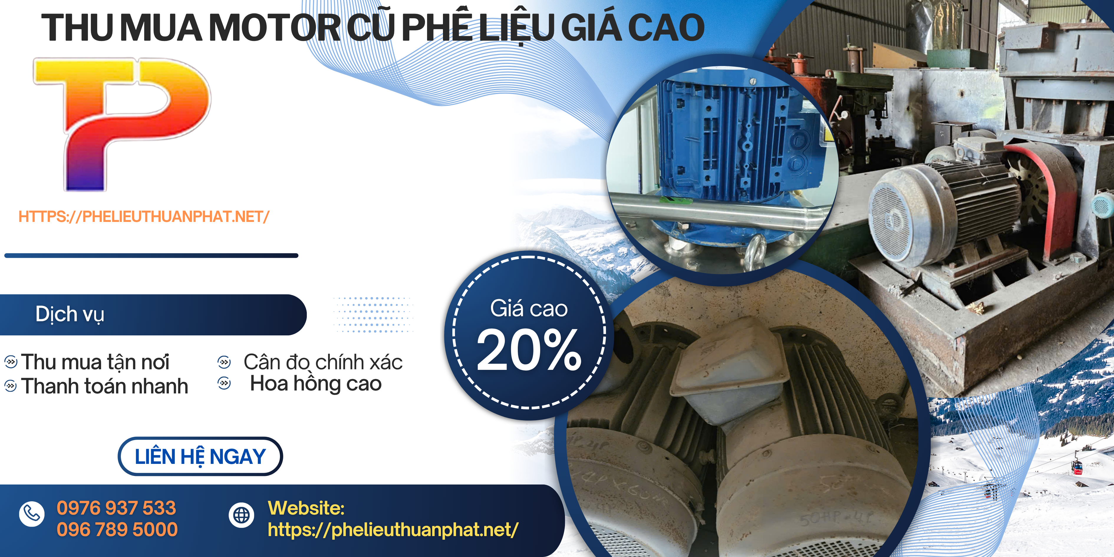 Thu mua mô tơ cũ giá cao tại Hà Nội