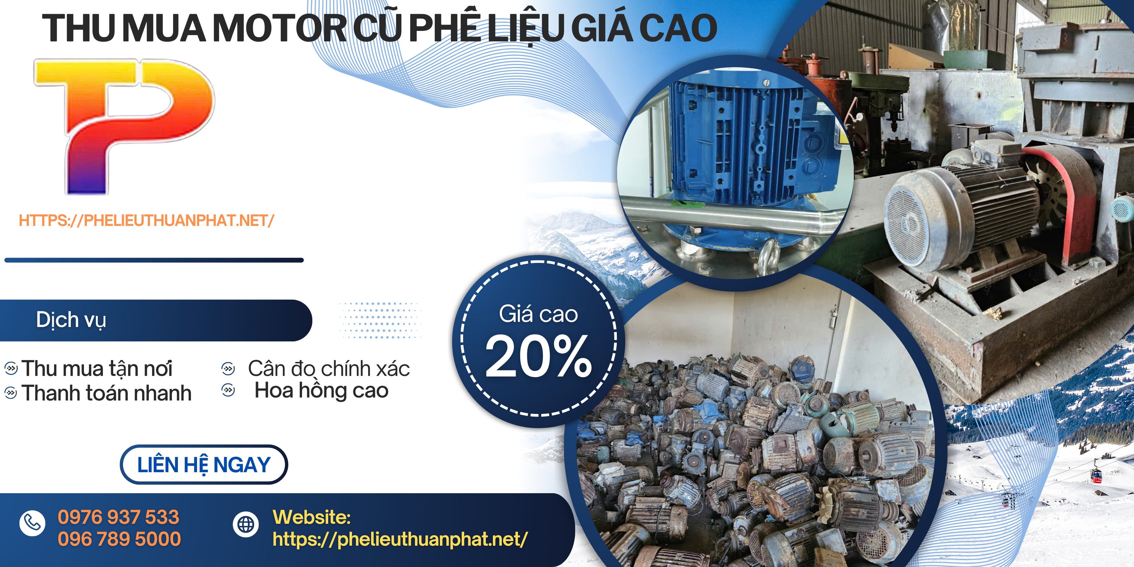 Thu mua motor cũ giá cao số lượng lớn tại Hà Nội