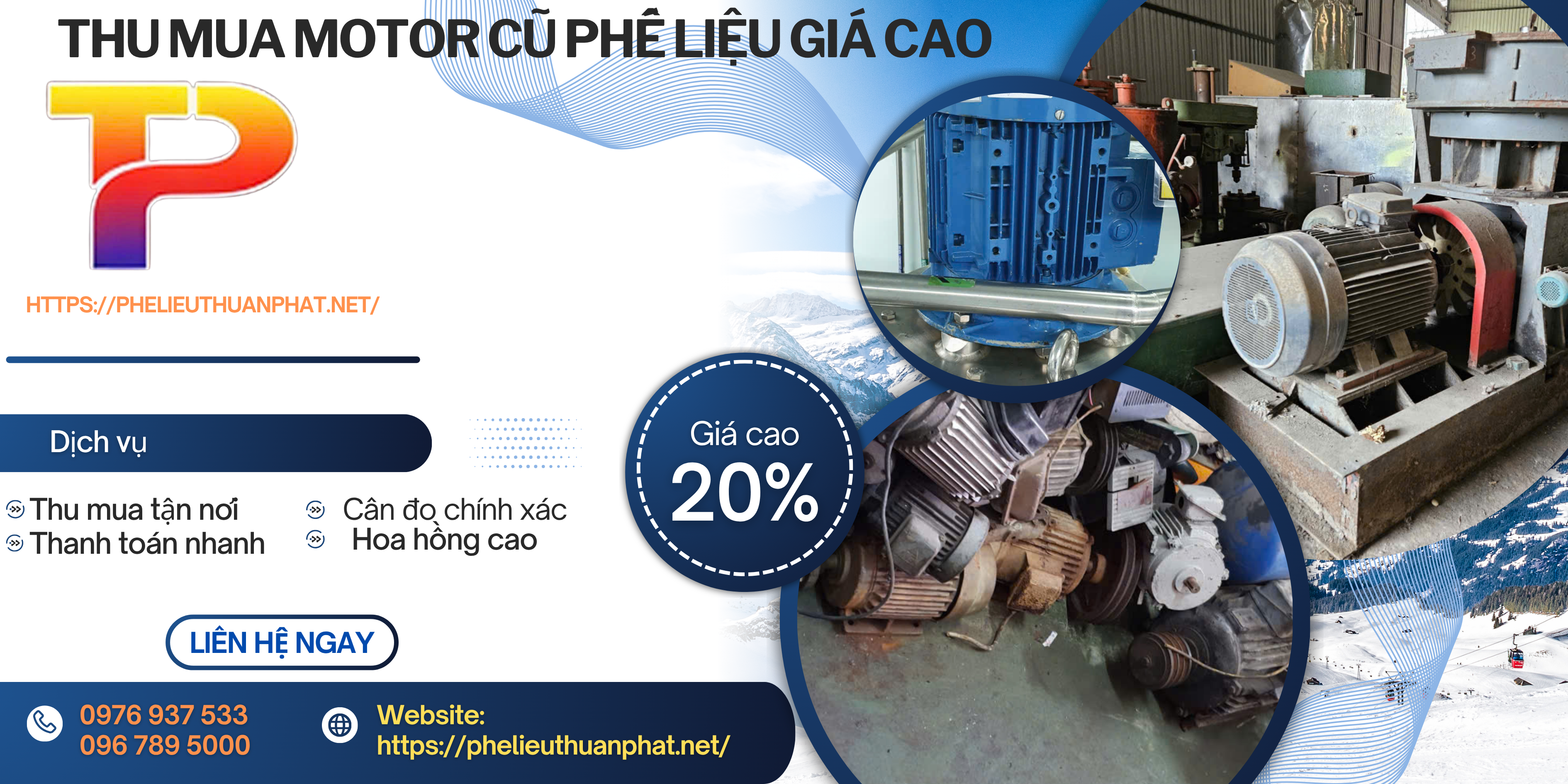 Thu mua motor phế liệu giá cao tận nơi
