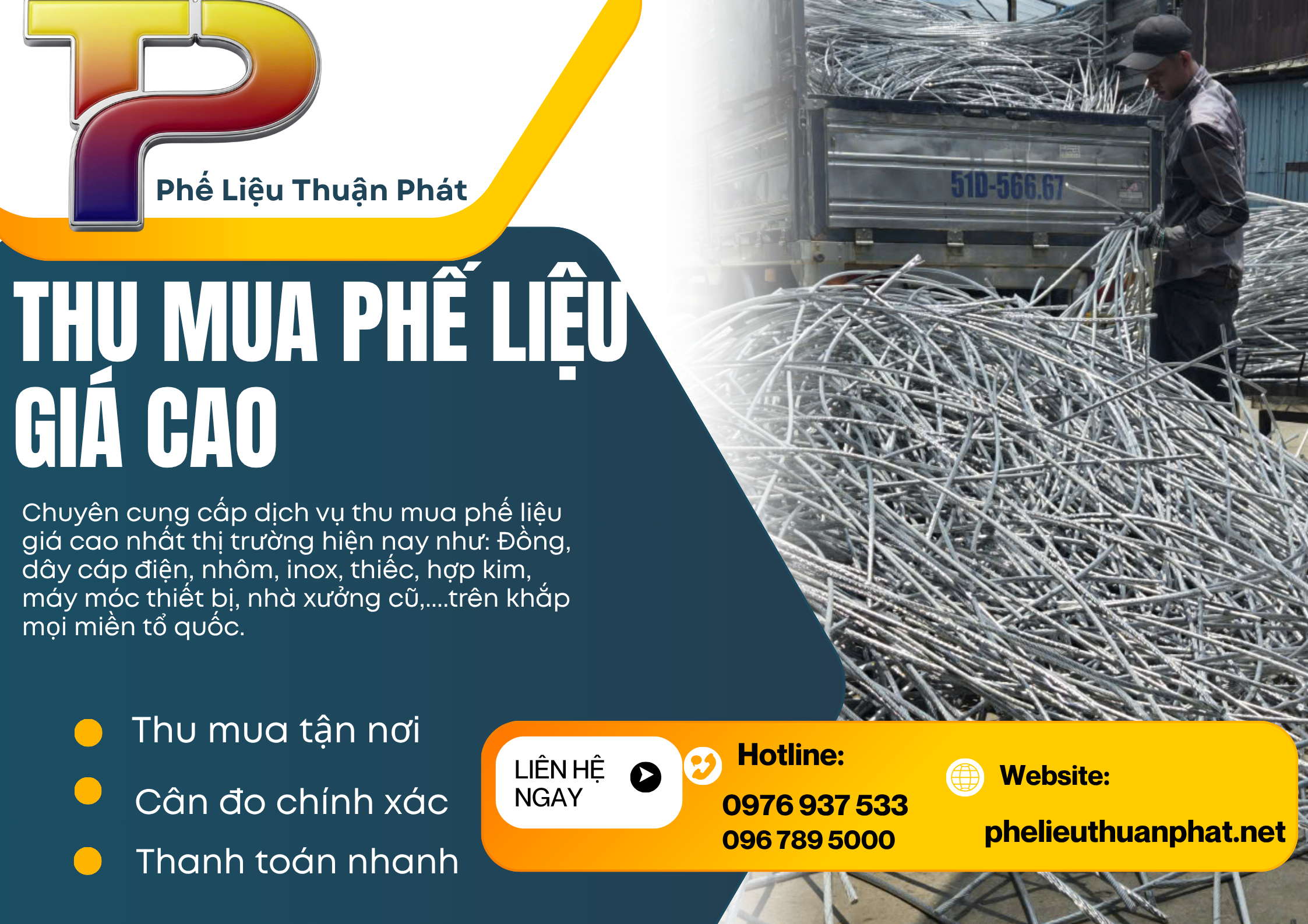 Thu mua nhôm phế liệu giá cao