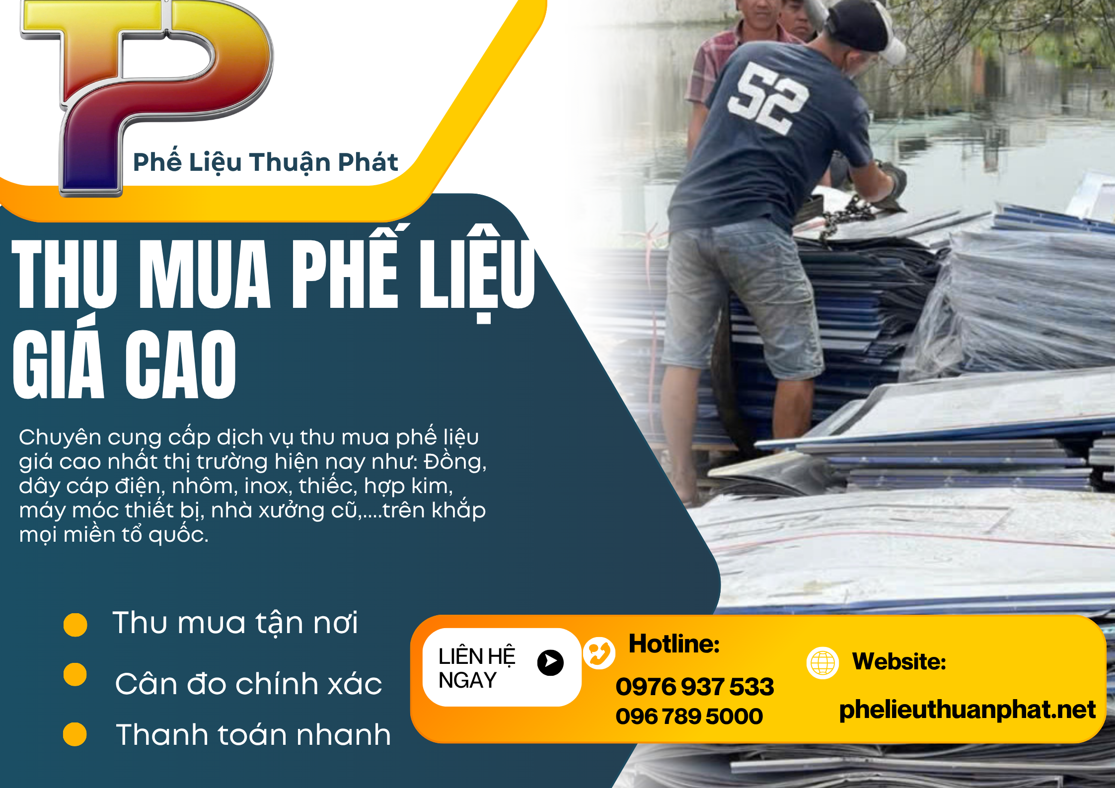 Mua nhôm phế liệu giá cao