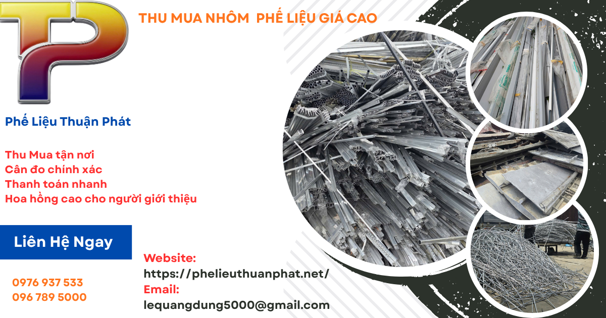 Thu mua nhôm phế liệu giá cao