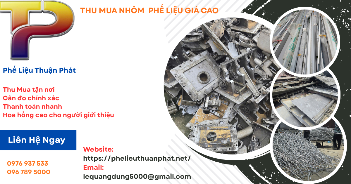 Thu Mua Nhôm Máy Phế Liệu Giá Cao Tại TP.HCM & Các Tỉnh Lân Cận - Uy Tín 24/7