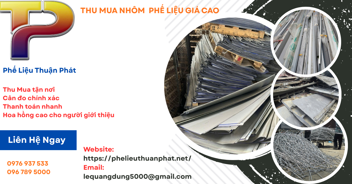 Thu mua nhôm phế liệu giá cao tại Miền Bắc