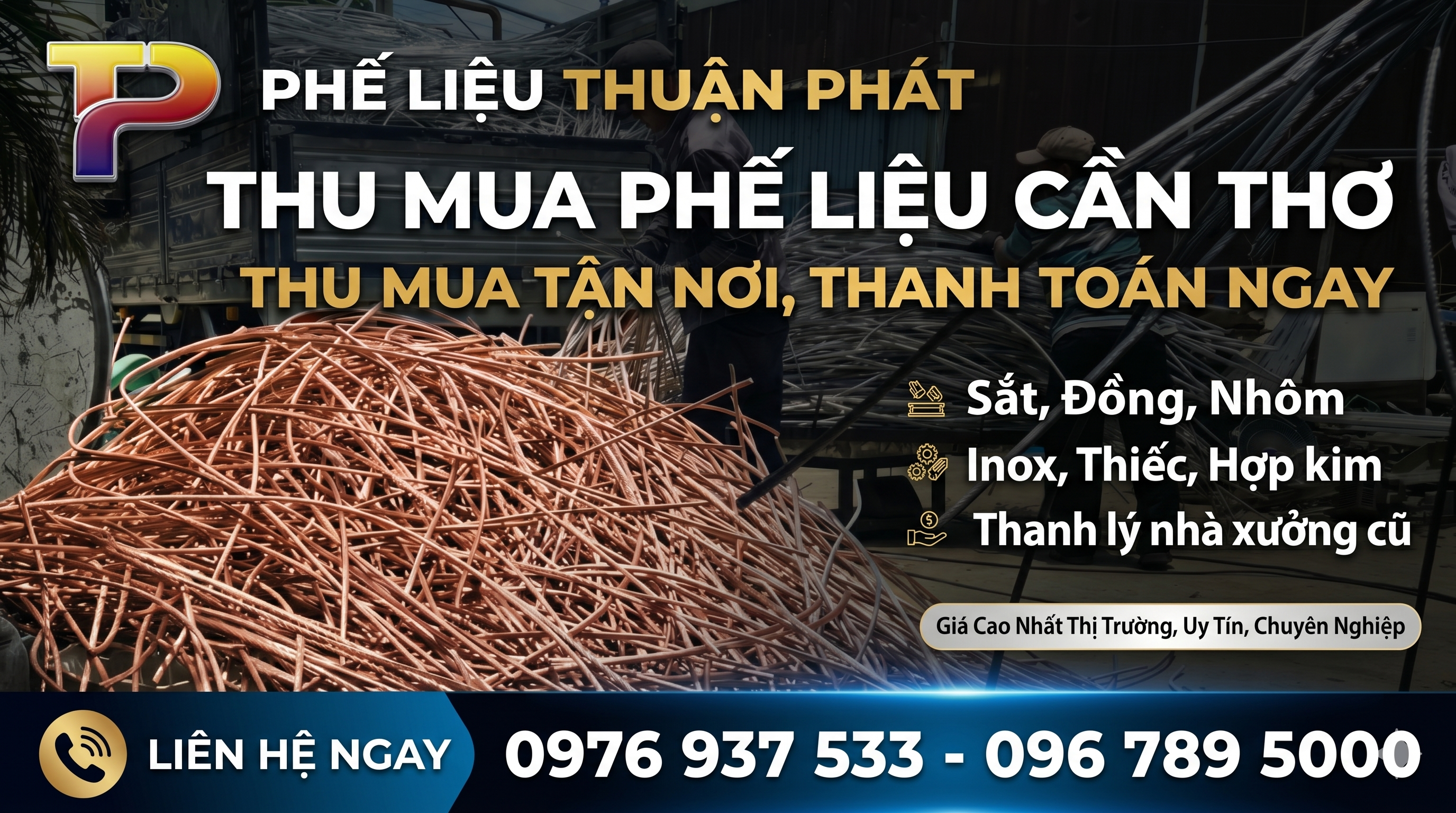Thu mua phế liệu giá cao