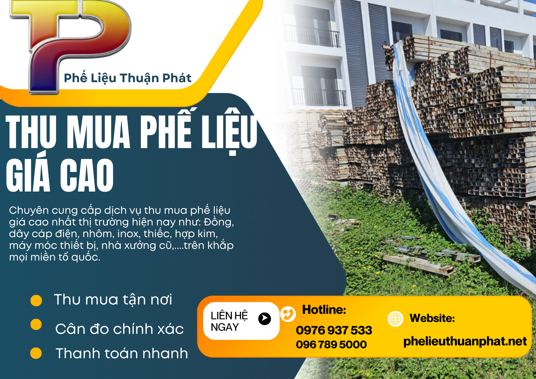 Thu mua phế liệu giá cao