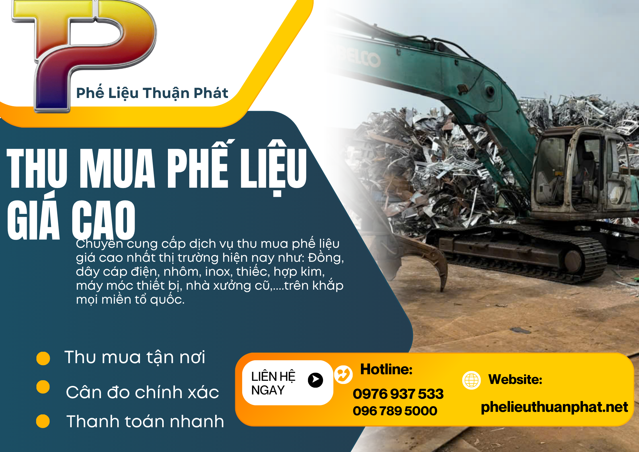 Thu Mua Phế Liệu Giá Cao Tại TP.HCM | Báo Giá Và Thu Gom Trong Ngày