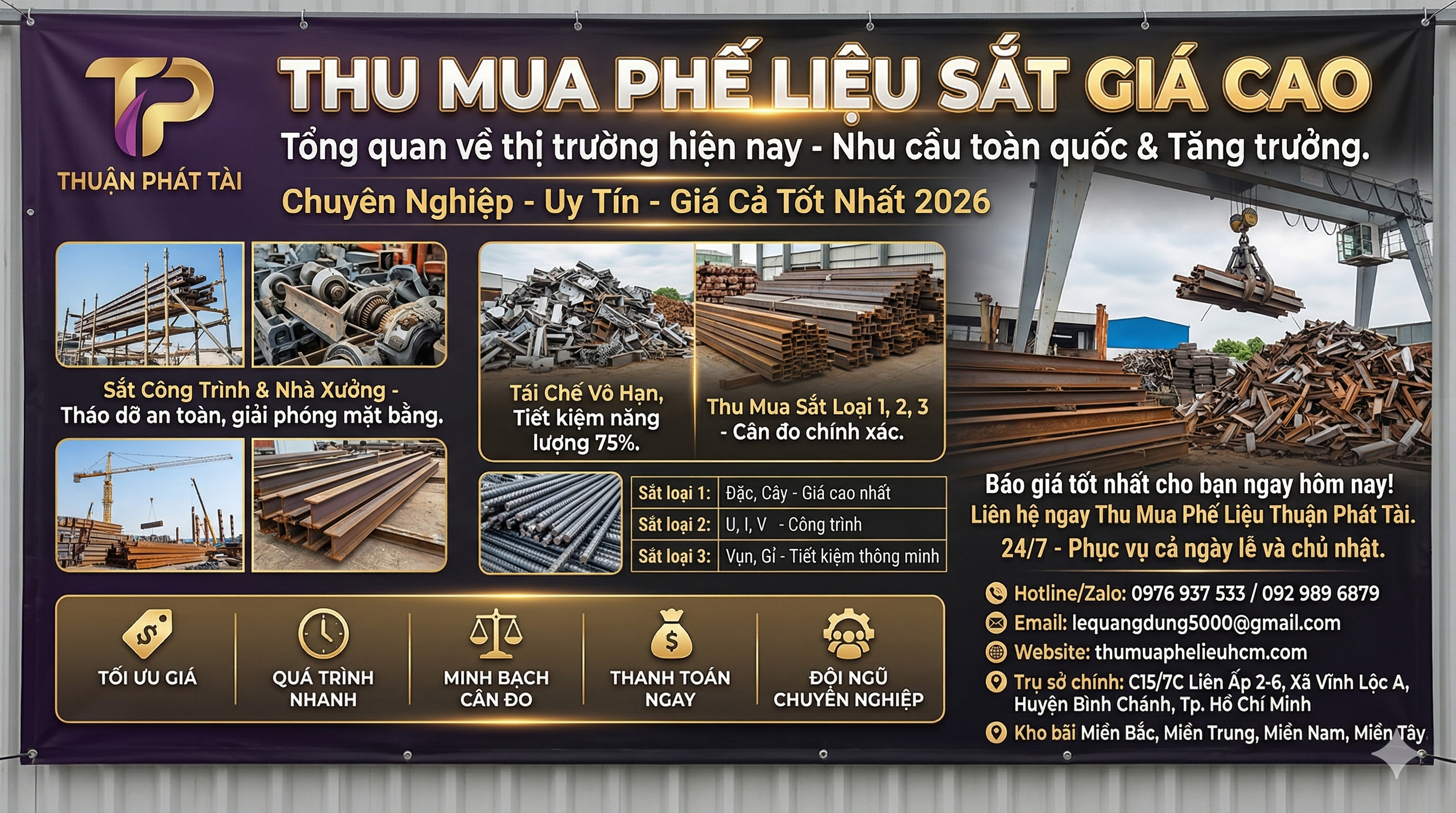 Thu mua phế liệu công trình
