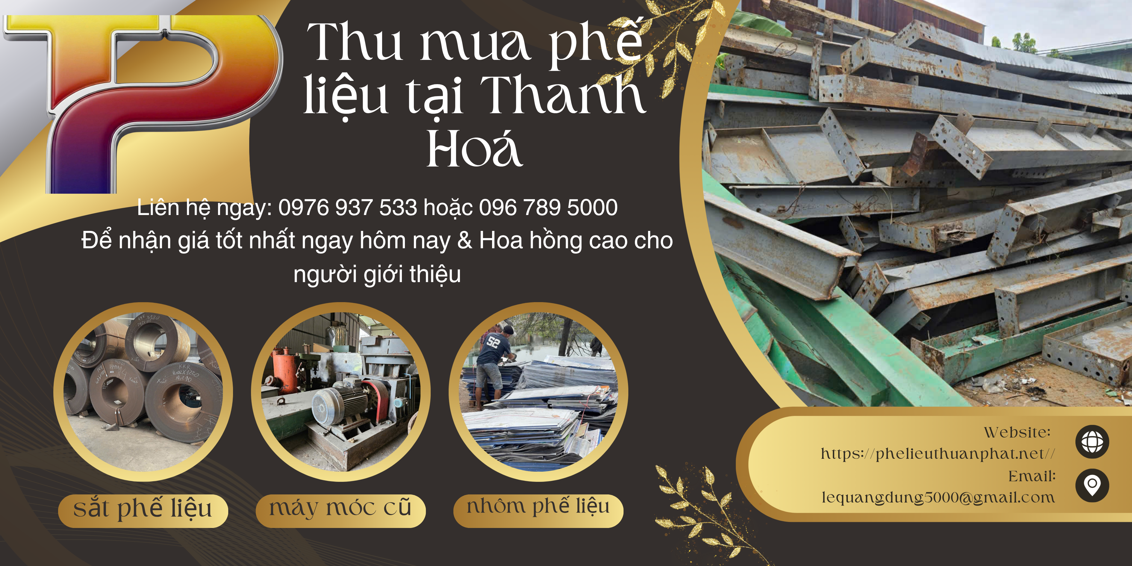 Thu mua sắt phế liệu tận nơi