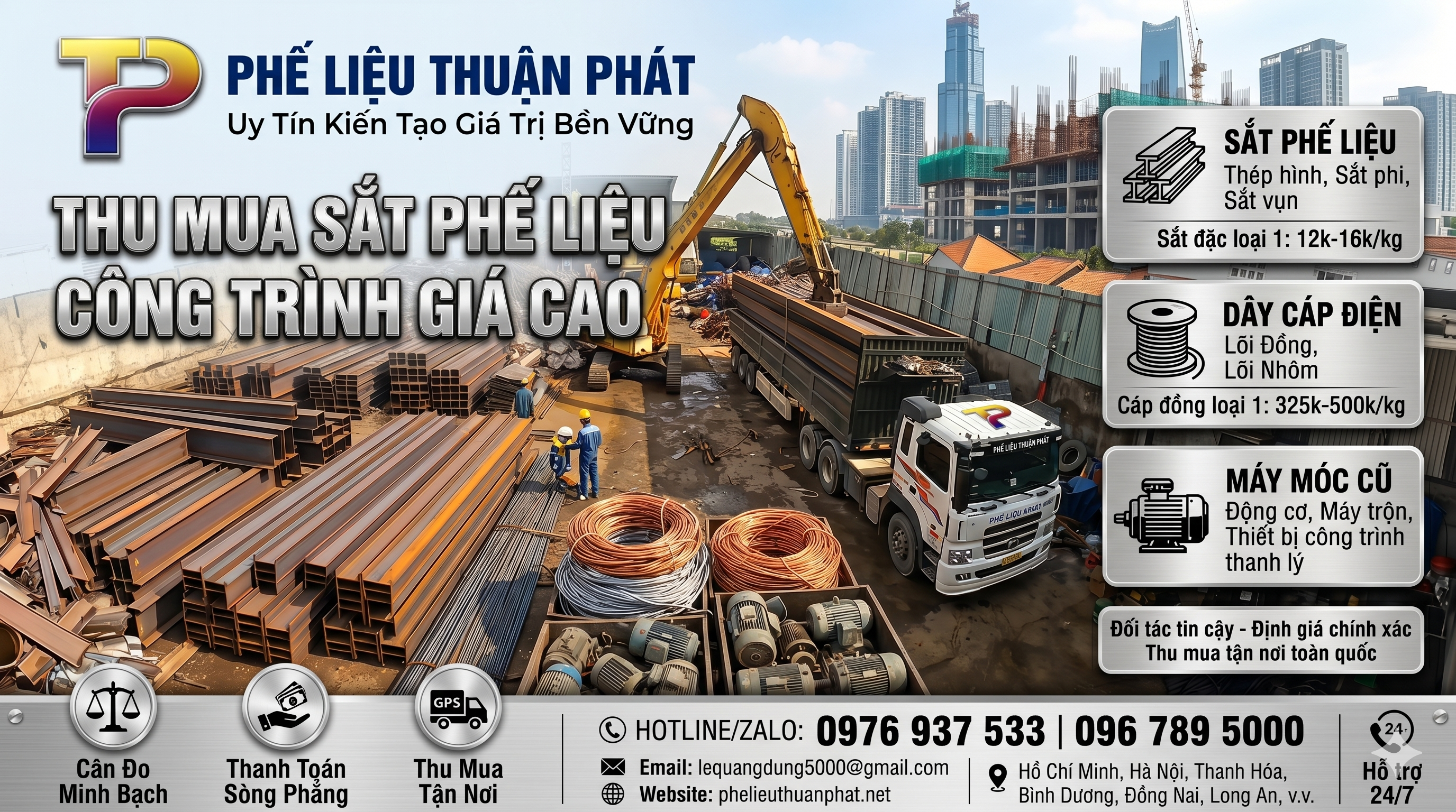 Thu mua sắt phế liệu