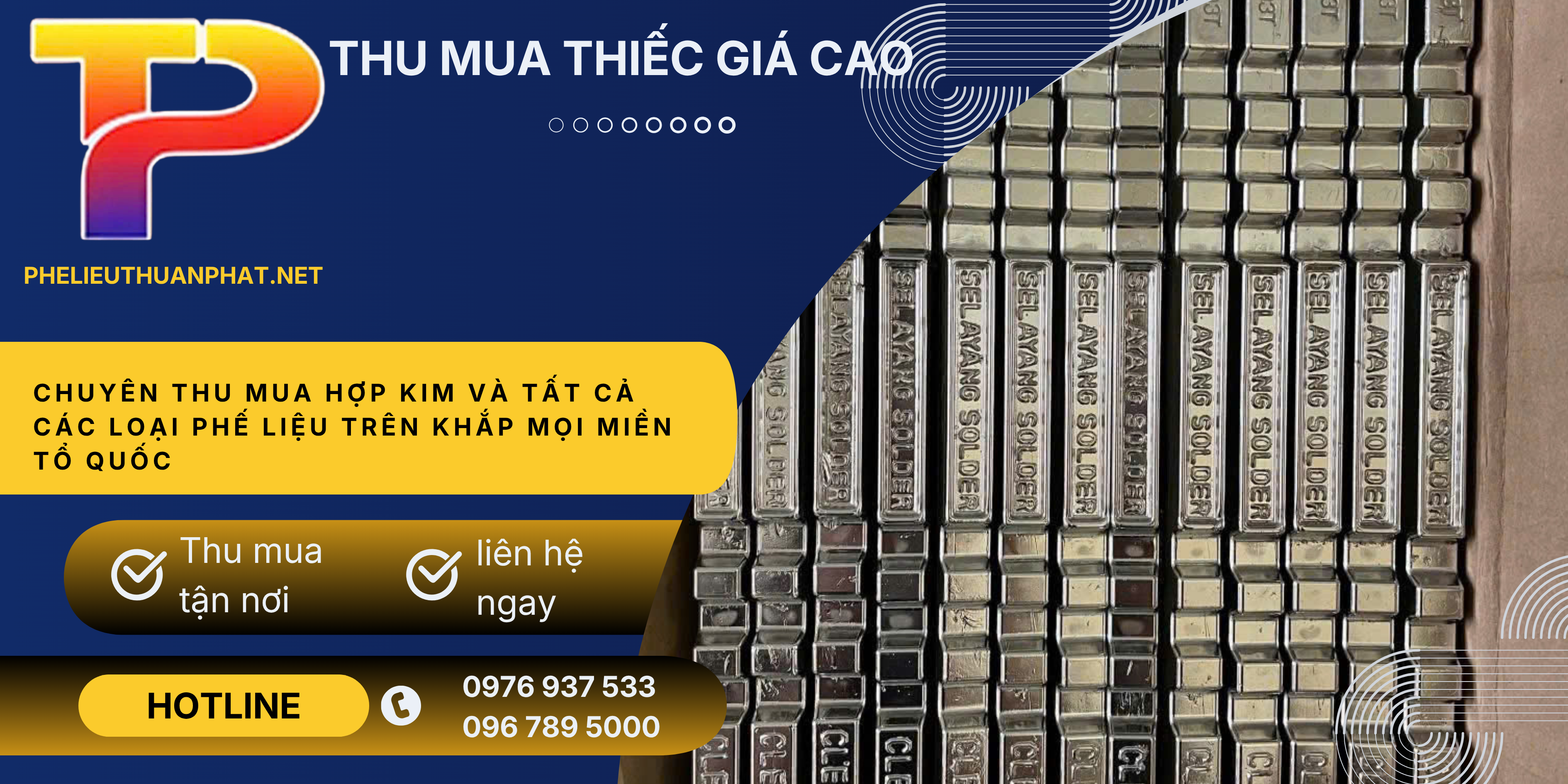 Thu mua thiếc giá cao