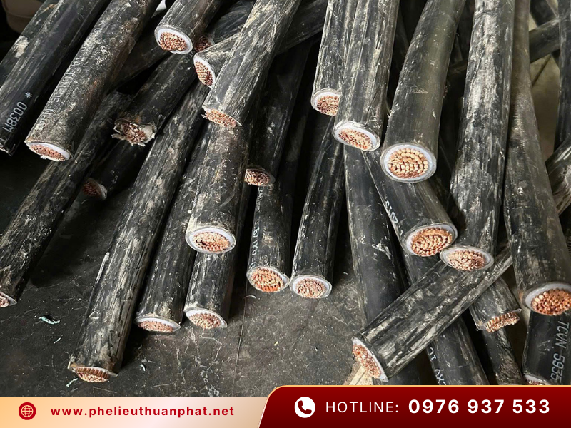 Thu mua dây cáp điện cũ