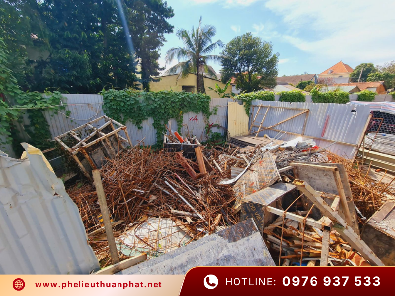 thu mua phế liệu công trình giá cao hỗ trợ dọn bãi toàn quốc