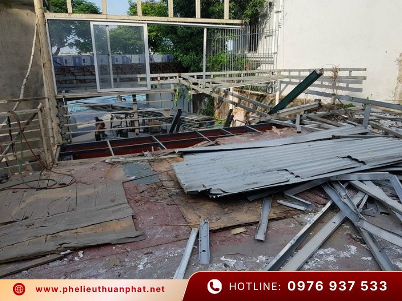 Thuận Phát thu mua phế liệu công trình giá cao chuyên nghiệp
