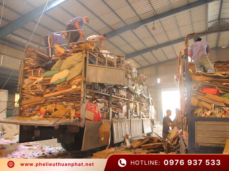 Thuận Phát chuyên thu mua phế liệu công nghiệp giá cao tận nơi