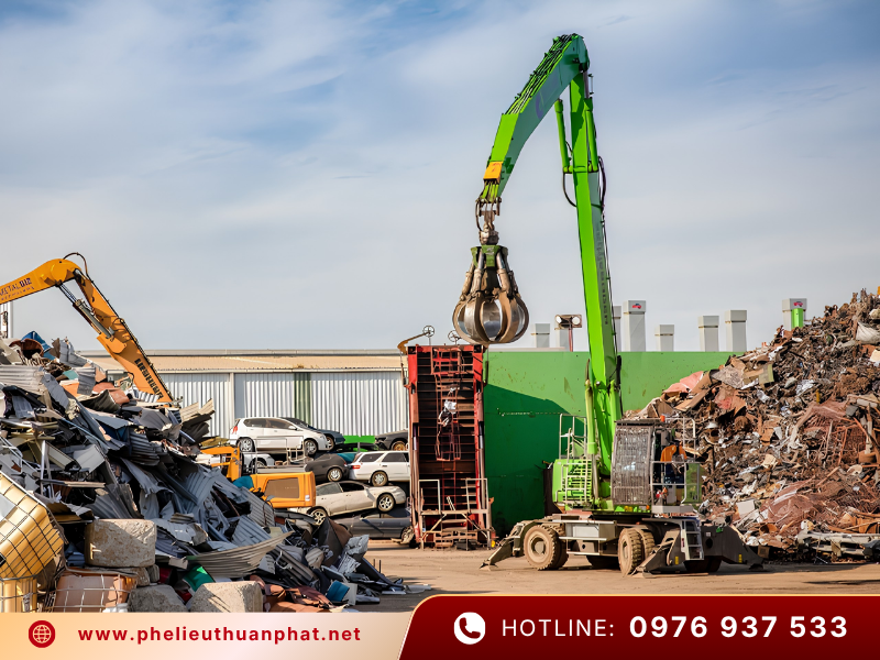 Thuận Phát chuyên thu mua phế liệu công nghiệp giá cao